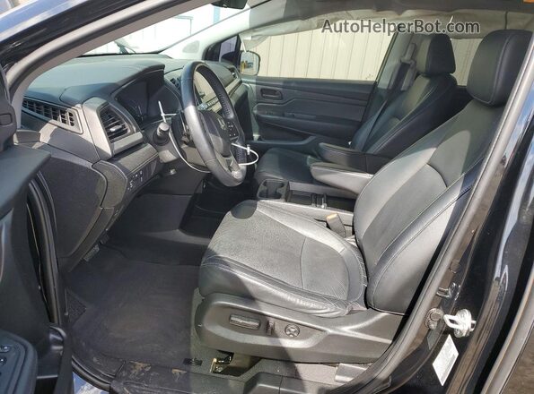 5FNRL6H77NB010214 2022 HONDA ODYSSEY Black Вид салону спереду
