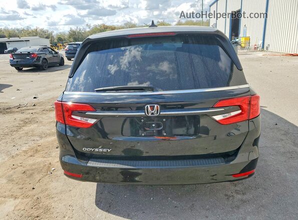 5FNRL6H77NB010214 2022 HONDA ODYSSEY Black Вид ззаду