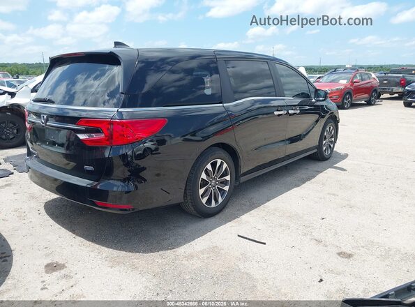 5FNRL6H77NB044203 2022 HONDA ODYSSEY Black Tył prawy
