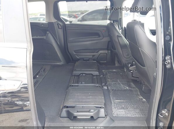 5FNRL6H77NB044203 2022 HONDA ODYSSEY Black Widok naklejki z numerem VIN