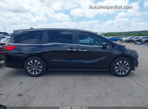 5FNRL6H77NB044203 2022 HONDA ODYSSEY Black Widok wnętrza 360 stopni