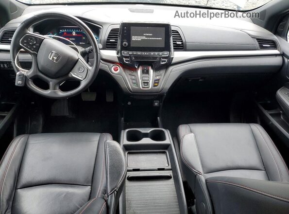 5FNRL6H77RB065445 2024 HONDA ODYSSEY Синий Вид панели приборов