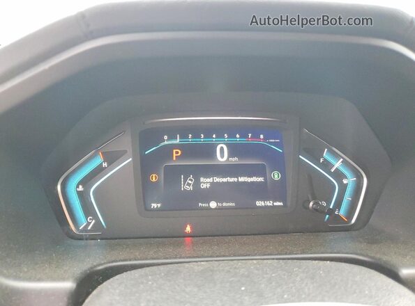 5FNRL6H77RB065445 2024 HONDA ODYSSEY Синий Вид щитка приборов