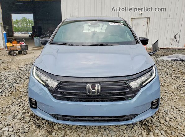 5FNRL6H77RB065445 2024 HONDA ODYSSEY Синий Вид спереди