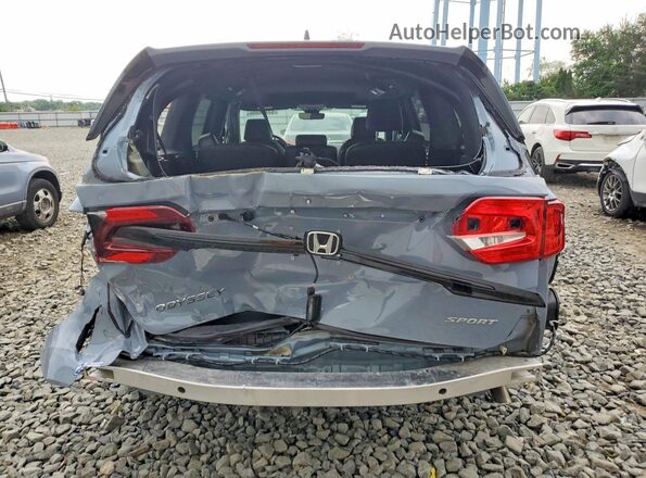 5FNRL6H77RB065445 2024 HONDA ODYSSEY Синий Вид сзади