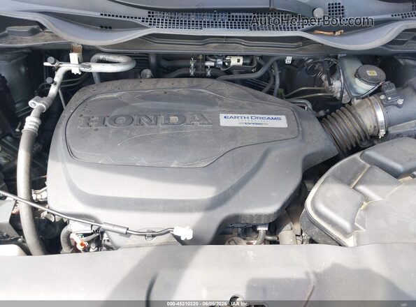 5FNRL6H78JB006683 2018 HONDA ODYSSEY Gray Vista trasera