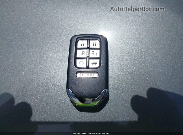 5FNRL6H78JB006683 2018 HONDA ODYSSEY Gray Vista del salpicadero