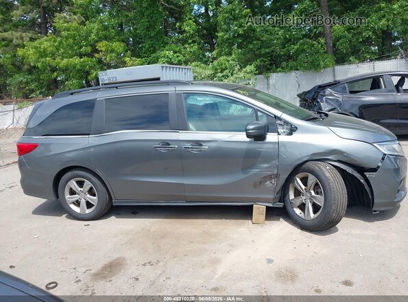 5FNRL6H78JB006683 2018 HONDA ODYSSEY Gray Vista interior trasera