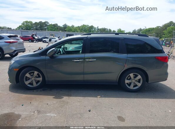 5FNRL6H78JB006683 2018 HONDA ODYSSEY Gray Vista interior de 360 grados
