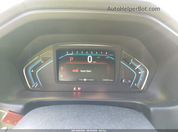 5FNRL6H78JB013701 2018 HONDA ODYSSEY Maroon Widok tylnych siedzeń