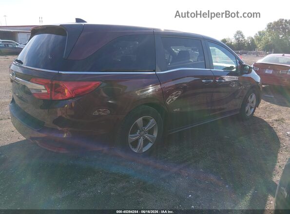 5FNRL6H78JB013701 2018 HONDA ODYSSEY Maroon Tył prawy