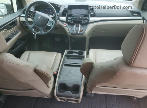 5FNRL6H78JB072151 2018 HONDA ODYSSEY Maroon Вид панелі приладів