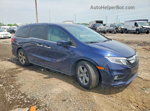 5FNRL6H78JB100675 2018 HONDA ODYSSEY Blue წინა მარჯვენა