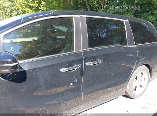 5FNRL6H78JB108369 2018 HONDA ODYSSEY Black Սալոնի 360 աստիճան տեսք