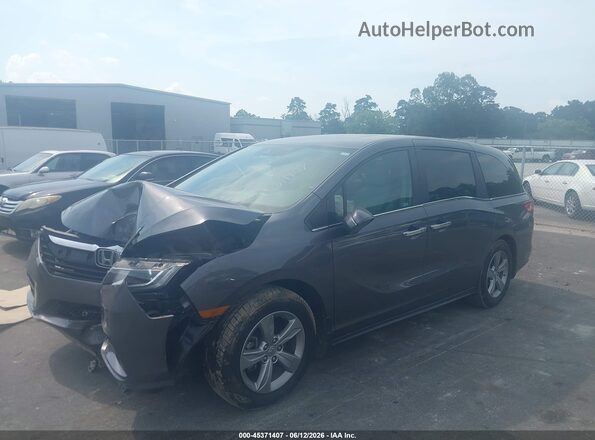 5FNRL6H78KB017667 2019 HONDA ODYSSEY Gray Front left