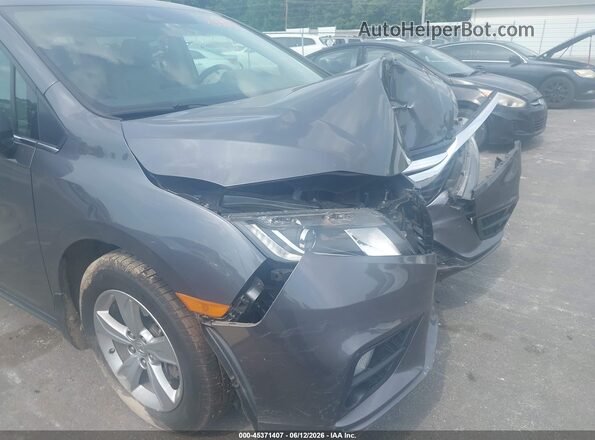 5FNRL6H78KB017667 2019 HONDA ODYSSEY Gray Front view