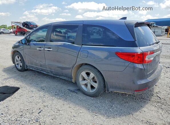 5FNRL6H78KB065928 2019 HONDA ODYSSEY Gray Trasero izquierdo