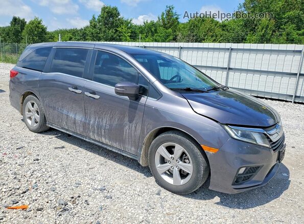 5FNRL6H78KB065928 2019 HONDA ODYSSEY Gray Delantero derecho