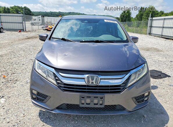 5FNRL6H78KB065928 2019 HONDA ODYSSEY Gray Vista frontal