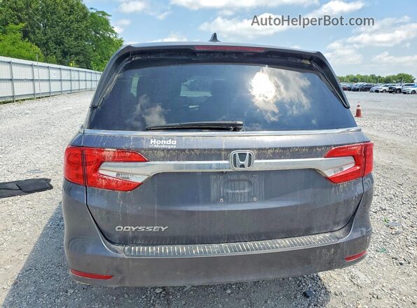 5FNRL6H78KB065928 2019 HONDA ODYSSEY Gray Vista trasera