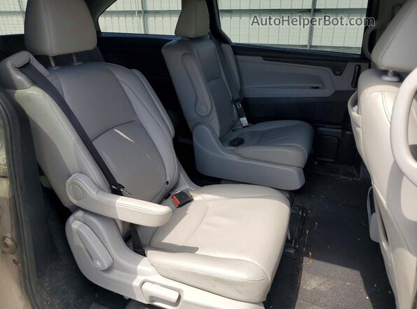 5FNRL6H78KB065928 2019 HONDA ODYSSEY Gray Vista interior trasera