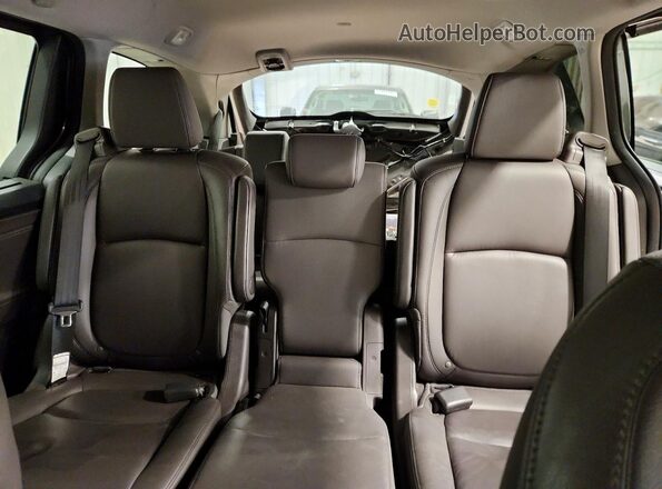 5FNRL6H78KB138506 2019 HONDA ODYSSEY Gray უკანა სავარძლების ხედი