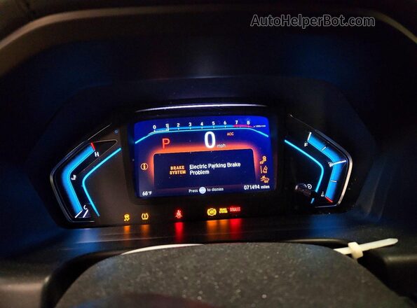 5FNRL6H78KB138506 2019 HONDA ODYSSEY Gray ხელსაწყოთა პანელის ხედი