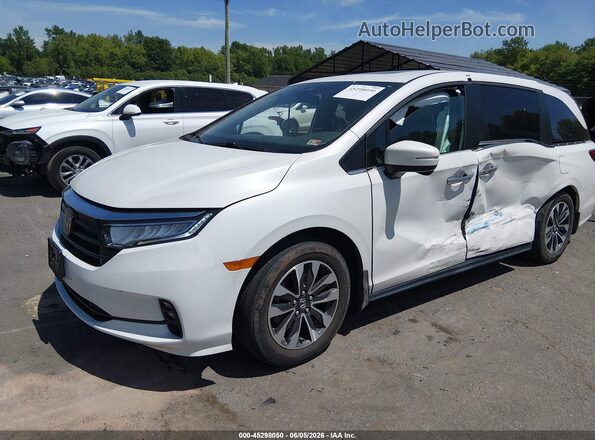 5FNRL6H78NB034506 2022 HONDA ODYSSEY White 