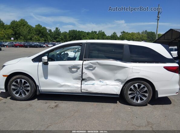 5FNRL6H78NB034506 2022 HONDA ODYSSEY White 