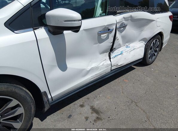 5FNRL6H78NB034506 2022 HONDA ODYSSEY White 