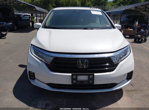 5FNRL6H78NB034506 2022 HONDA ODYSSEY White 