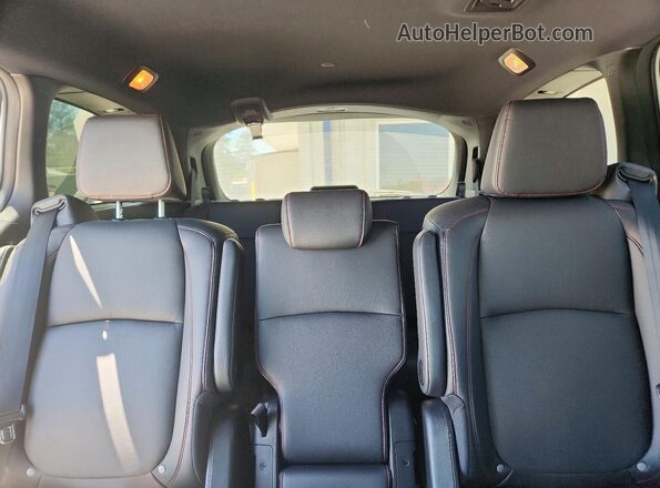 5FNRL6H78RB014245 2024 HONDA ODYSSEY White Rear seats view