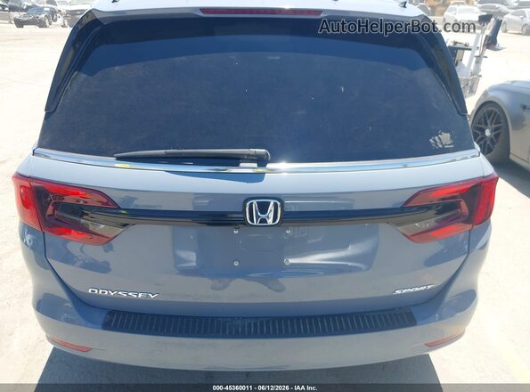 5FNRL6H78RB043390 2024 HONDA ODYSSEY Серый 