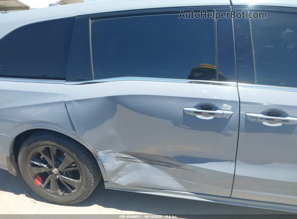 5FNRL6H78RB043390 2024 HONDA ODYSSEY Серый Вид спереди