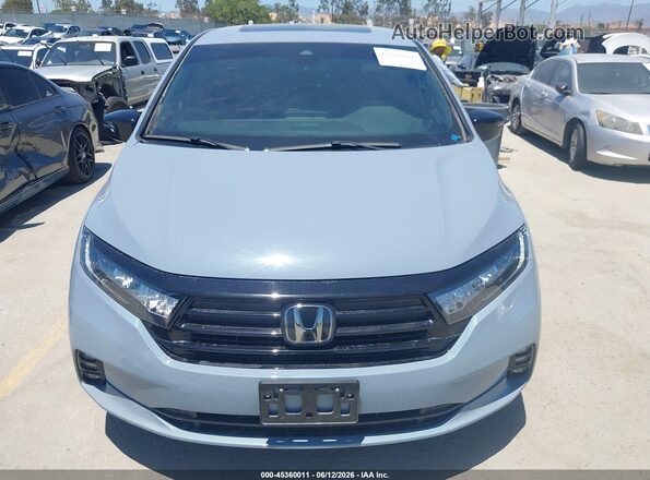 5FNRL6H78RB043390 2024 HONDA ODYSSEY Серый Вид щитка приборов
