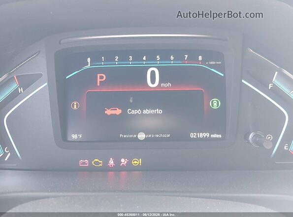 5FNRL6H78RB043390 2024 HONDA ODYSSEY Серый Вид задних сидений
