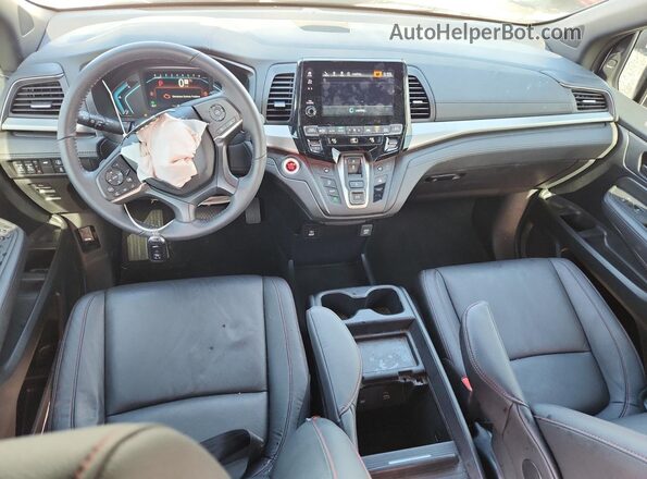 5FNRL6H78RB068998 2024 HONDA ODYSSEY White Dashboard view