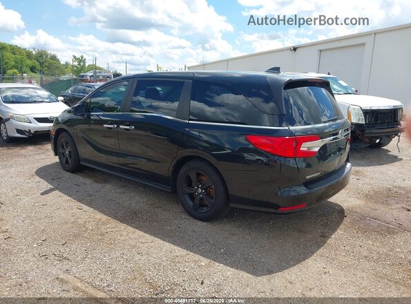5FNRL6H79JB039451 2018 HONDA ODYSSEY Black Tył lewy