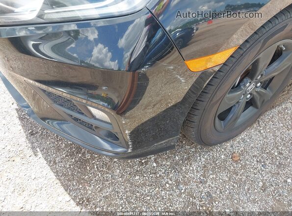 5FNRL6H79JB039451 2018 HONDA ODYSSEY Black Widok z przodu