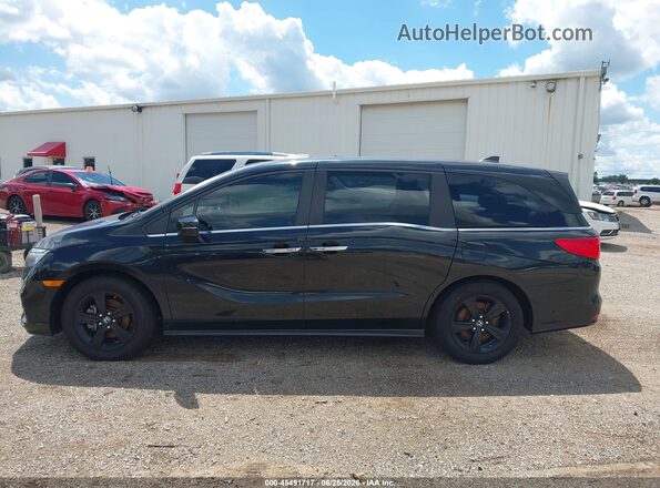 5FNRL6H79JB039451 2018 HONDA ODYSSEY Black Widok wnętrza 360 stopni