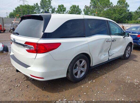 5FNRL6H79JB044410 2018 HONDA ODYSSEY White Rear right