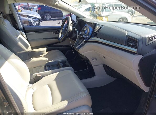 5FNRL6H79JB079304 2018 HONDA ODYSSEY Gray Սալոնի դիմացի տեսք