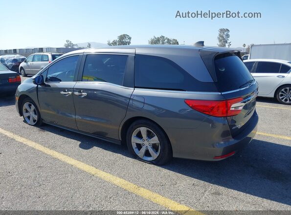 5FNRL6H79JB079304 2018 HONDA ODYSSEY Gray Հետևի ձախ