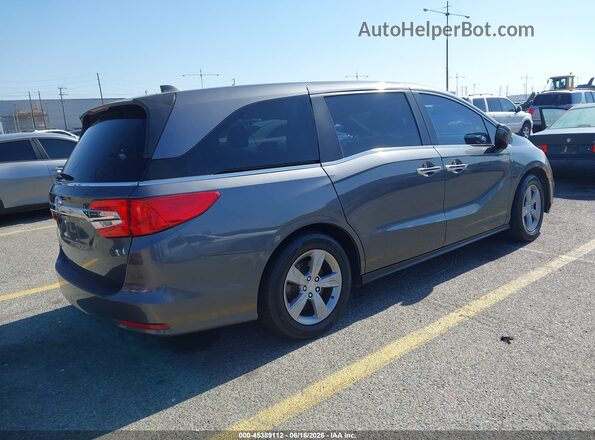 5FNRL6H79JB079304 2018 HONDA ODYSSEY Gray Հետևի աջ