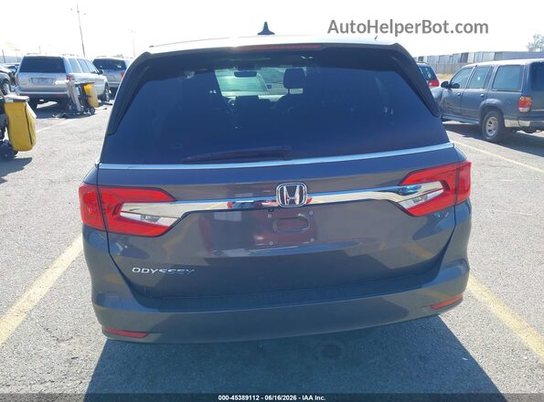 5FNRL6H79JB079304 2018 HONDA ODYSSEY Gray 