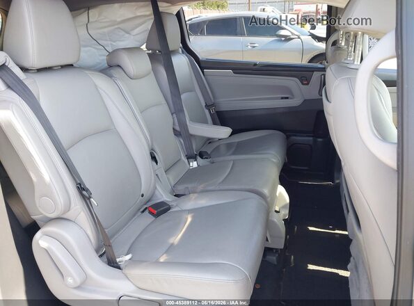 5FNRL6H79JB079304 2018 HONDA ODYSSEY Gray VIN կոդի պիտակի տեսք