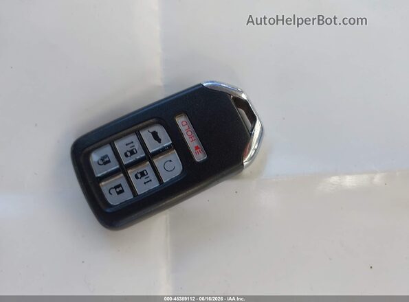 5FNRL6H79JB079304 2018 HONDA ODYSSEY Gray Առջևի վահանակի տեսք