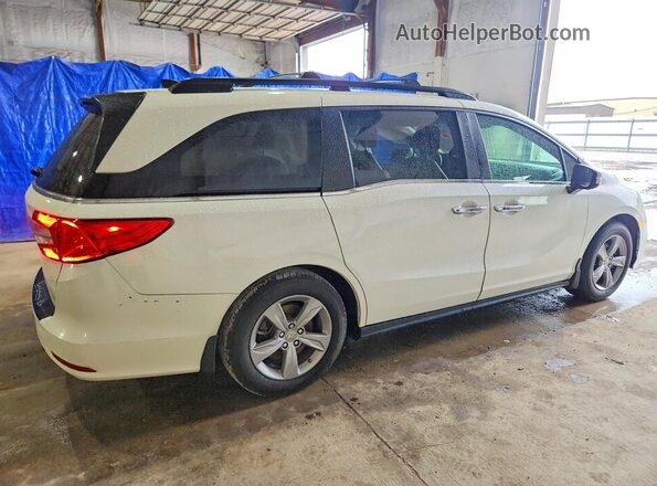 5FNRL6H79JB084423 2018 HONDA ODYSSEY White Задня права чверть