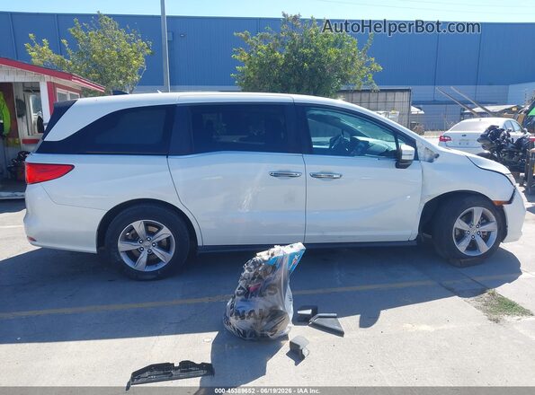5FNRL6H79KB005835 2019 HONDA ODYSSEY White Vista interior trasera