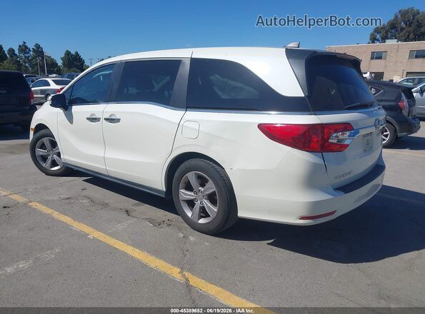 5FNRL6H79KB005835 2019 HONDA ODYSSEY White Trasero izquierdo